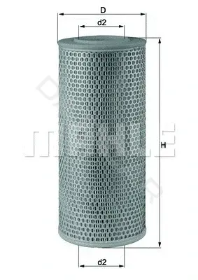 Воздушный фильтр KNECHT/MAHLE LX610