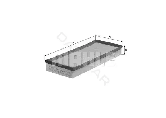 Воздушный фильтр KNECHT/MAHLE LX662