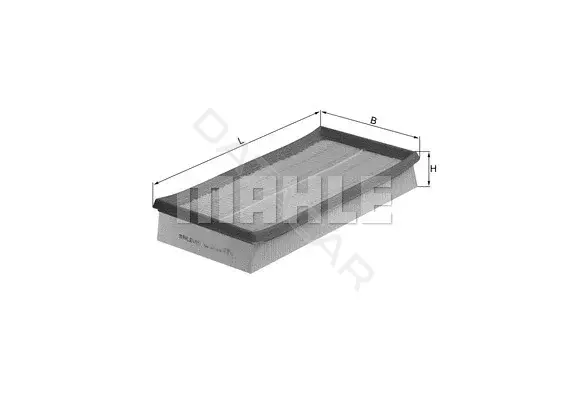 Воздушный фильтр KNECHT/MAHLE LX692