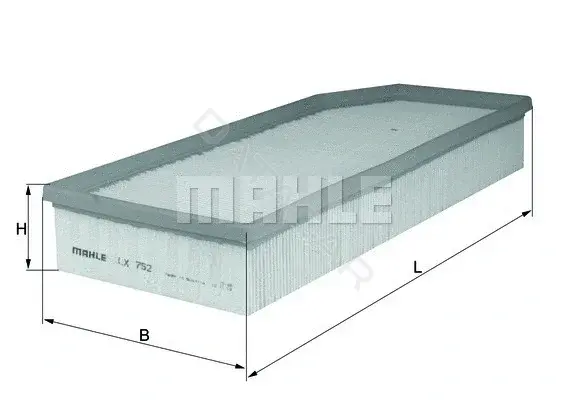 Воздушный фильтр KNECHT/MAHLE LX752