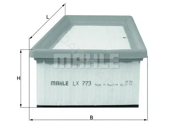 Воздушный фильтр KNECHT/MAHLE LX773