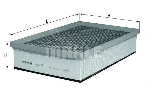 Воздушный фильтр KNECHT/MAHLE LX778