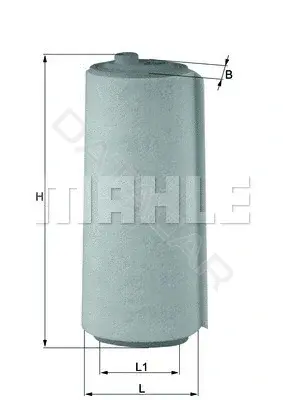 Воздушный фильтр KNECHT/MAHLE LX823