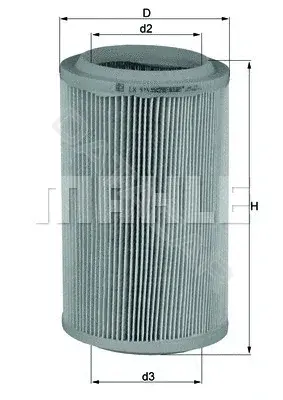 Воздушный фильтр KNECHT/MAHLE LX915
