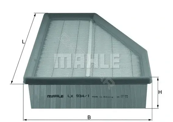 Воздушный фильтр KNECHT/MAHLE LX934/1