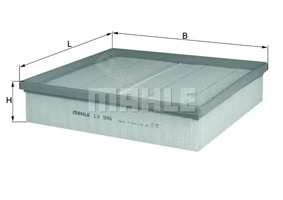 Воздушный фильтр KNECHT/MAHLE LX946