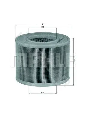 Воздушный фильтр KNECHT/MAHLE LX986