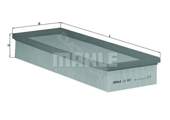 Воздушный фильтр KNECHT/MAHLE LX997