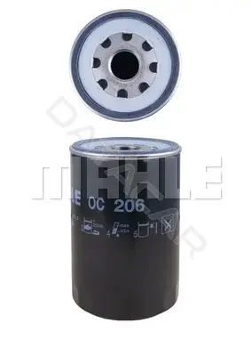 Масляный фильтр KNECHT/MAHLE OC206
