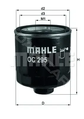 Масляный фильтр KNECHT/MAHLE OC295
