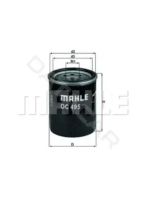 Масляный фильтр KNECHT/MAHLE OC495