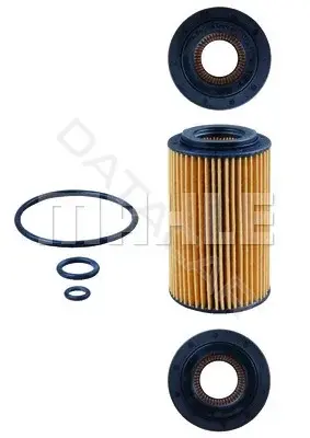 Масляный фильтр KNECHT/MAHLE OX153/7D1