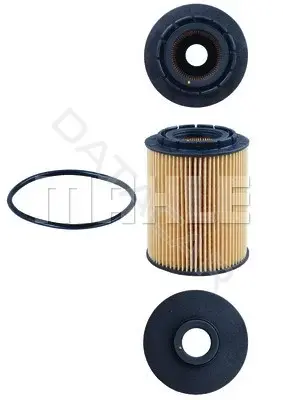 Масляный фильтр KNECHT/MAHLE OX160D