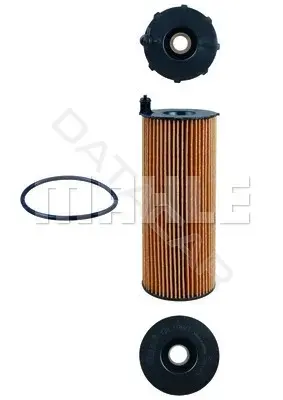 Масляный фильтр KNECHT/MAHLE OX196/1D1