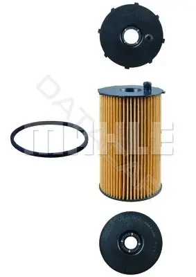 Масляный фильтр KNECHT/MAHLE OX205/2D