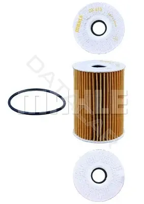Масляный фильтр KNECHT/MAHLE OX415D