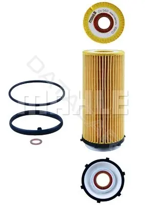 Масляный фильтр KNECHT/MAHLE OX560D