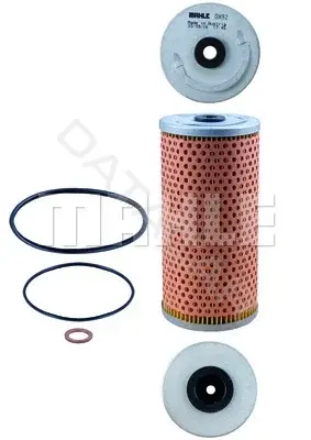 Масляный фильтр KNECHT/MAHLE OX92D