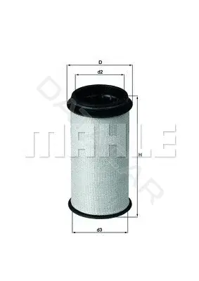 Воздушный фильтр KNECHT/MAHLE SOX1