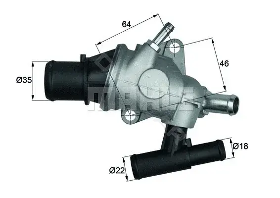 Термостат KNECHT/MAHLE TH2988