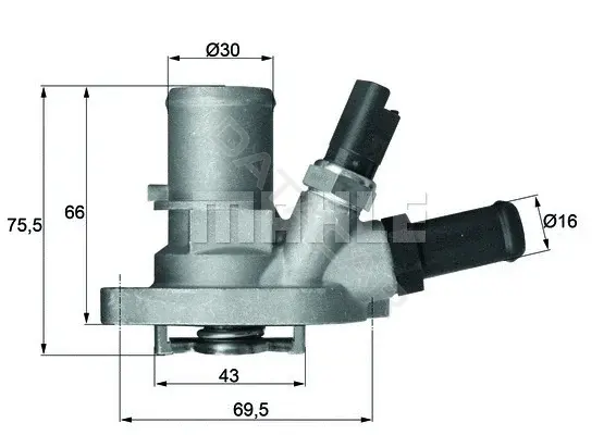 Термостат KNECHT/MAHLE TI14988