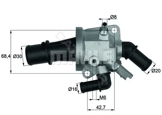 Термостат KNECHT/MAHLE TI15388