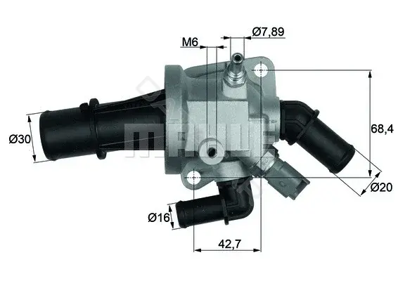 Термостат KNECHT/MAHLE TI16488