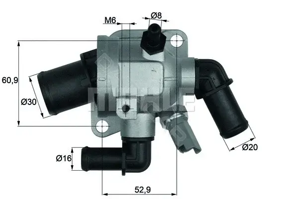 Термостат KNECHT/MAHLE TI17388