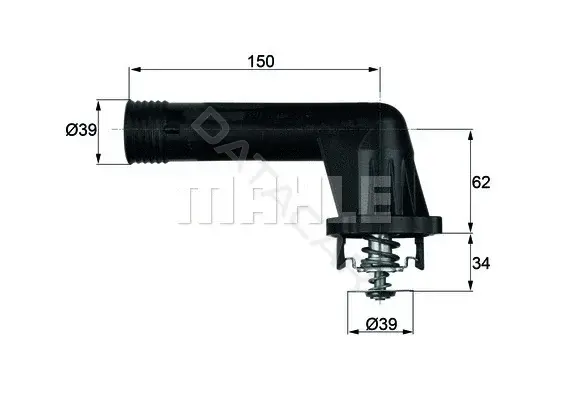 Термостат KNECHT/MAHLE TI2095