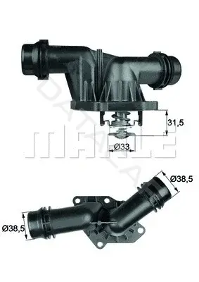 Термостат KNECHT/MAHLE TI2585