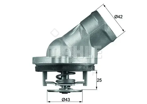 Термостат KNECHT/MAHLE TI4587D