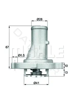 Термостат KNECHT/MAHLE TI6887D
