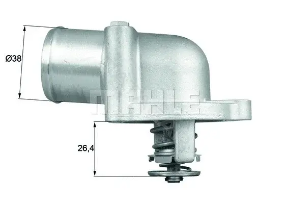 Термостат KNECHT/MAHLE TI7887D
