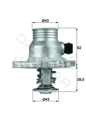 Термостат KNECHT/MAHLE TM11105