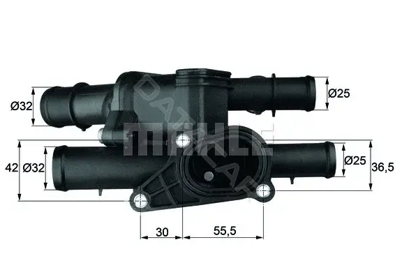 Термостат KNECHT/MAHLE TM2105