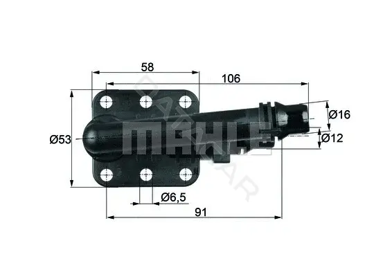 Масляный термостат KNECHT/MAHLE TO582