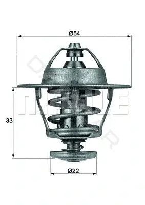 Термостат KNECHT/MAHLE TX5385D
