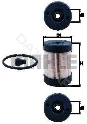 Фильтр карбамидный (adblue) KNECHT/MAHLE UX2D
