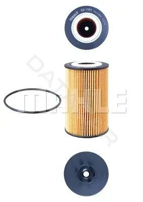 Масляный фильтр KNECHT/MAHLE OX1161D