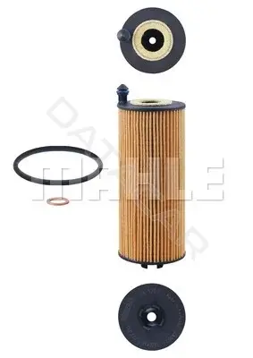 Масляный фильтр KNECHT/MAHLE OX1302D