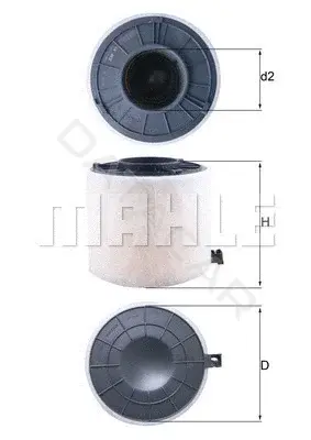 Воздушный фильтр KNECHT/MAHLE LX4407