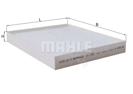 Фильтр салонный KNECHT/MAHLE LA1526