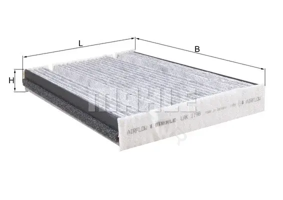 Фильтр салонный KNECHT/MAHLE LAK1198