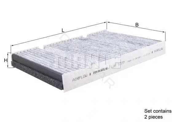 Фильтр салонный KNECHT/MAHLE LAK1377/S
