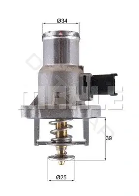 Термостат KNECHT/MAHLE TM55105