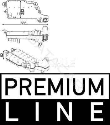 Расширительный бачок KNECHT/MAHLE CRT99000P