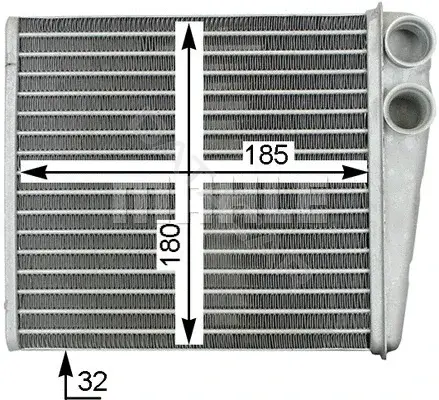 Радиатор печки KNECHT/MAHLE AH208000S
