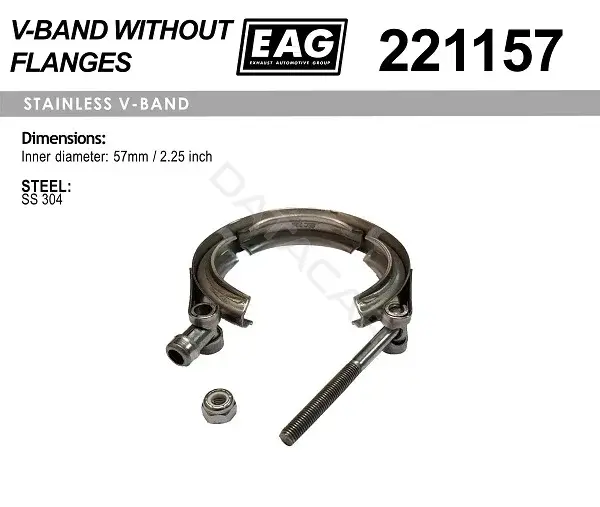 Хомут глушителя EAG 221157