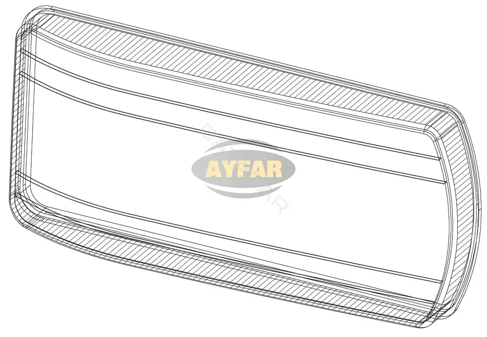 Стекло для фары AYFAR C11502