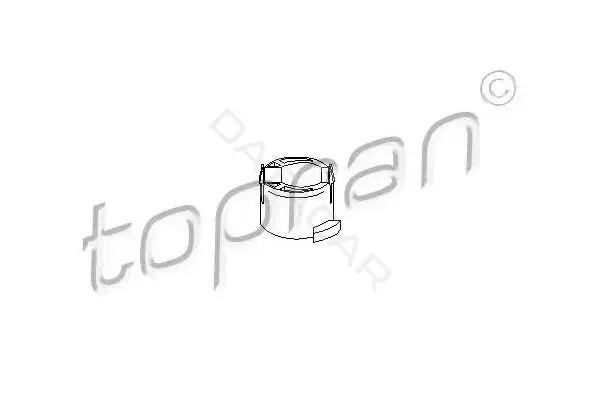 Втулка кулисы КПП TOPRAN 722146